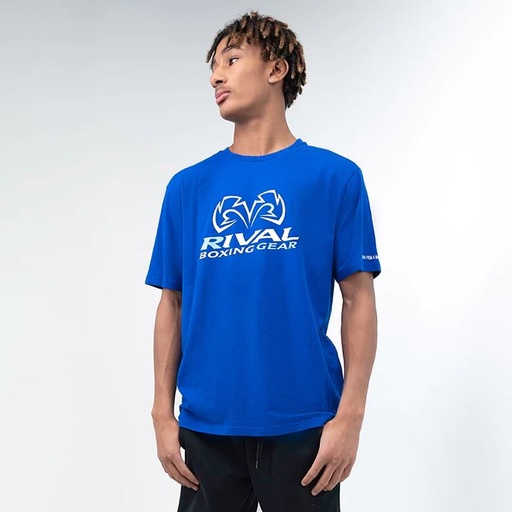 Rival T-Shirt Corpo with Spandex, Blue