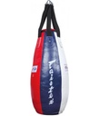 Fairtex Boxsack Teardrop HB4 90x40cm Ungefüllt, Rot-Blau