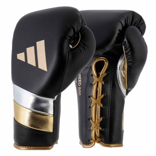 adidas Boxing Gloves adiSpeed 500 Laces, Black