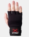 Sting Inner Gloves Quick Wraps, Black