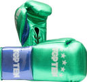 Top Ten Boxing Gloves Pro MX Fight Laces, Green