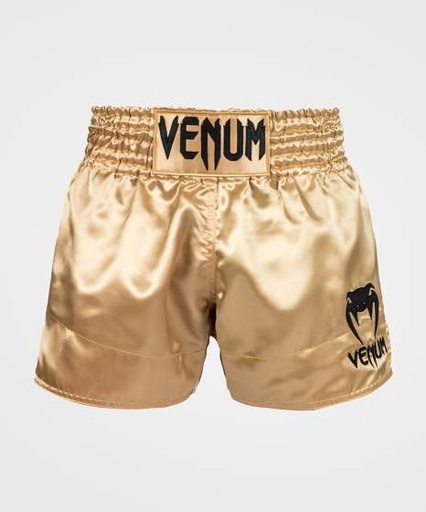 Venum Muay Thai Shorts Classic, Gold-Black