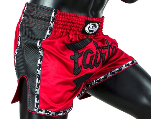 Fairtex Muay Thai Shorts BS1703, Red