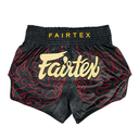 Fairtex Muay Thai Shorts BS1920 Lava, Schwarz