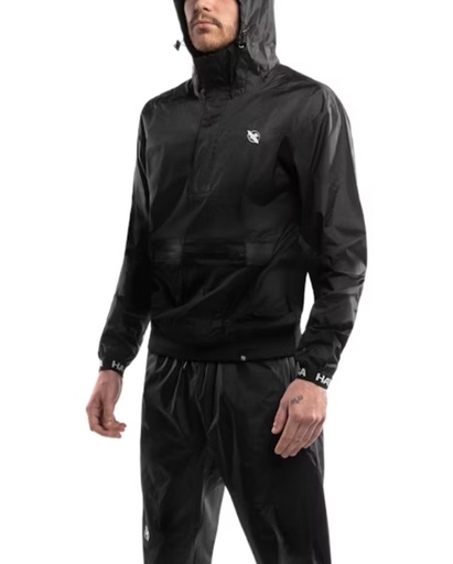 Hayabusa Sauna Suit Pro Hooded, Black