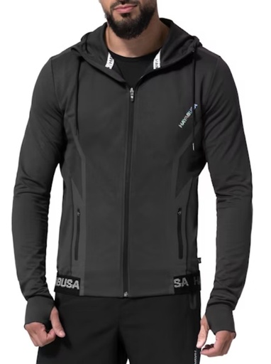 Hayabusa Zip Hoodie Performance, Black