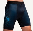 Hayabusa Compression Shorts Geo, Black-Blue