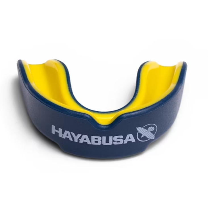 Hayabusa Mouthguard Combat Youth, Navy-Yellow