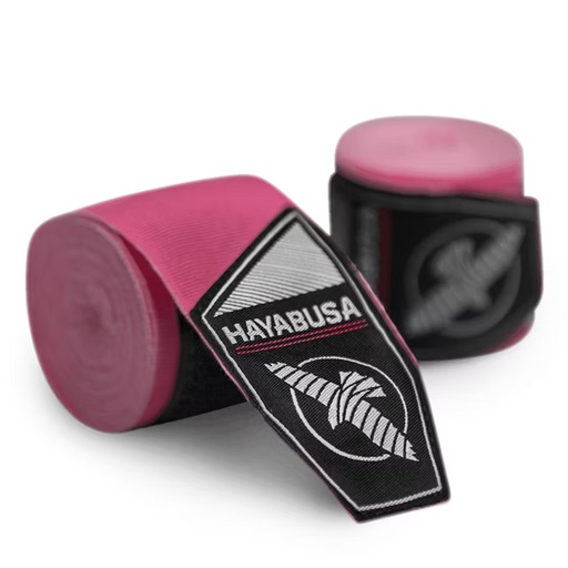 [PSHW04-PI] Hayabusa Hand Wraps Perfect Stretch 4,5m, Pink