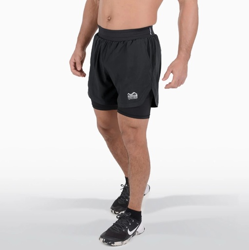 Phantom Training Shorts Laser 2in1, Schwarz