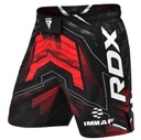 RDX Fight Shorts IMMAF, Schwarz-Rot