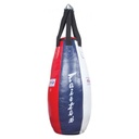 Fairtex Boxsack Teardrop HB4 90x40cm 30kg, Rot-Blau