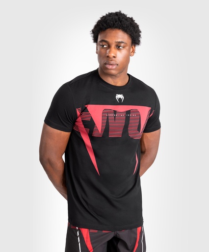 Venum T-Shirt Adrenaline, Schwarz-Rot