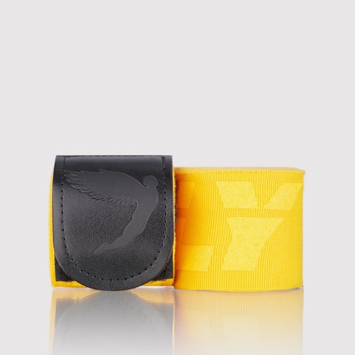 [HWBLYW450-GE] Fly Hand Wraps Big Logo 4,5m, Yellow