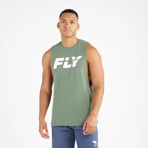 Fly Tank Top Big Logo, Grün