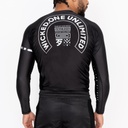 Wicked One Rash Guard Track, Black