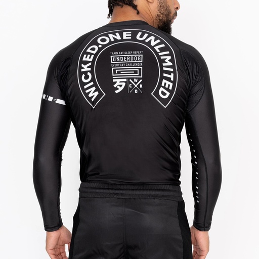 Wicked One Rash Guard Track, Schwarz