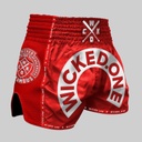 Wicked One Muay Thai Shorts Herd, Red