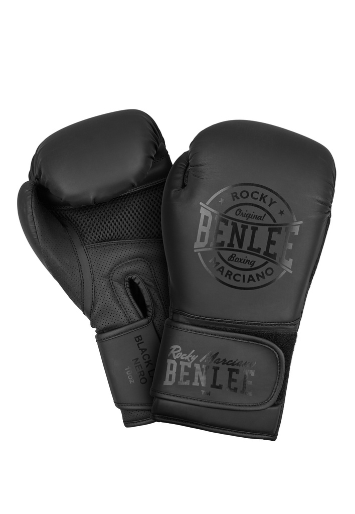 BenLee Boxing Gloves Black Label Nero, Black