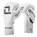 Quantum Boxhandschuhe Q7 Pro Fight mit Schnürung, Weiß