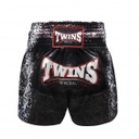 Twins Muay Thai Shorts Rangda, Black