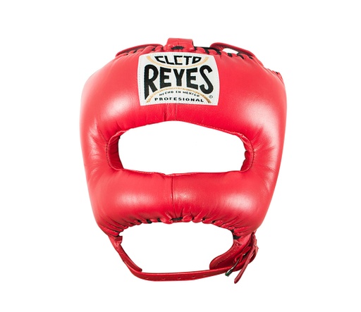 [CE388-R] Cleto Reyes Head Guard with Pointed Face Bar, Red