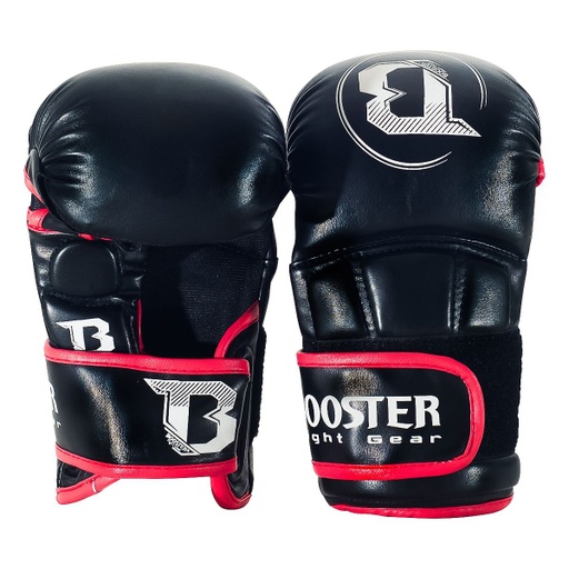 Booster MMA Handschuhe Sparring Pro, Schwarz-Rot