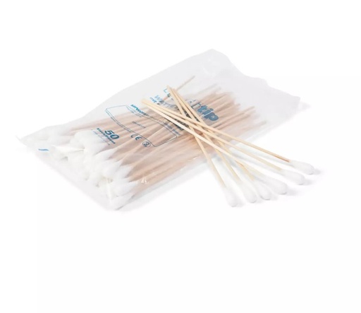 [412600000-W] Paffen Sport Cotton Buds 50 Pack, White