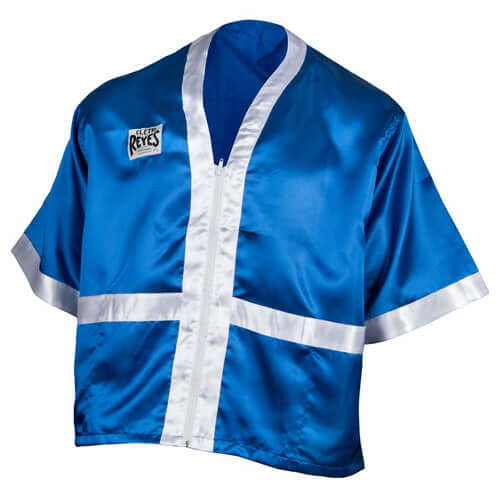 Cleto Reyes Corner Man's Jacket, Blue-White