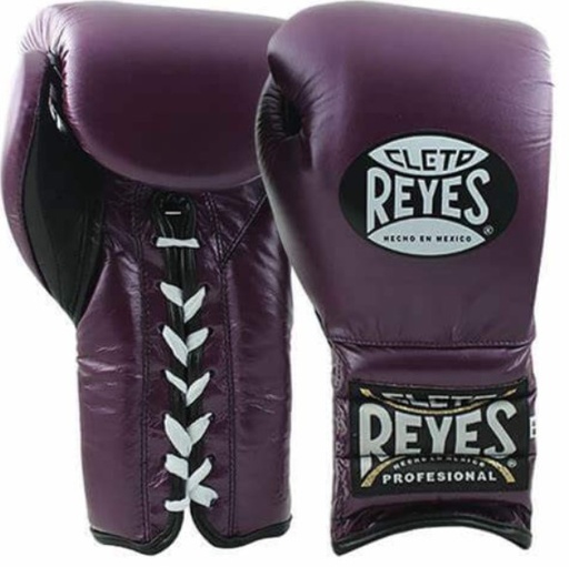 Cleto Reyes Boxhandschuhe Traditional Training mit Schnürung, Violett