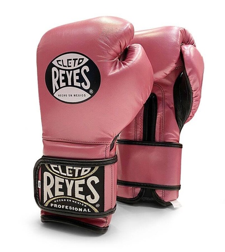 Cleto Reyes Boxhandschuhe Training Velcro, Pink