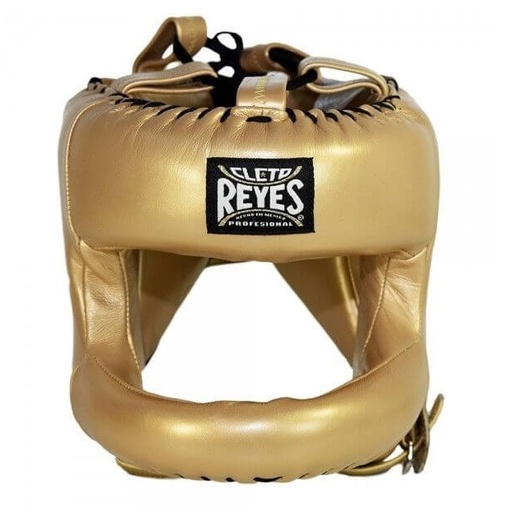 [E387-GO] Cleto Reyes Head Guard Rounded Face Bar, Gold