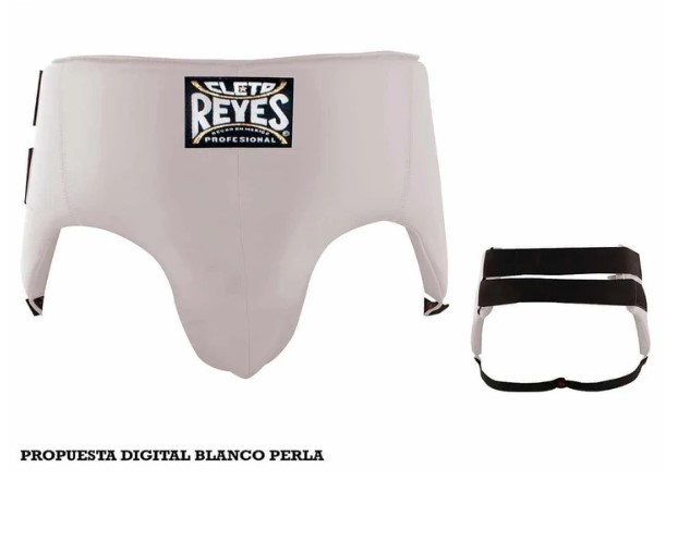 Cleto Reyes Groin Guard with Kidney Protection, Pearl