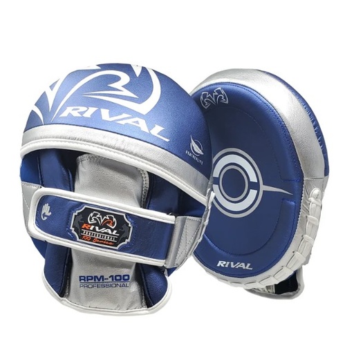 [RPM100-B-SI] Rival Boxpratzen RPM100 Professional, Blau-Silber