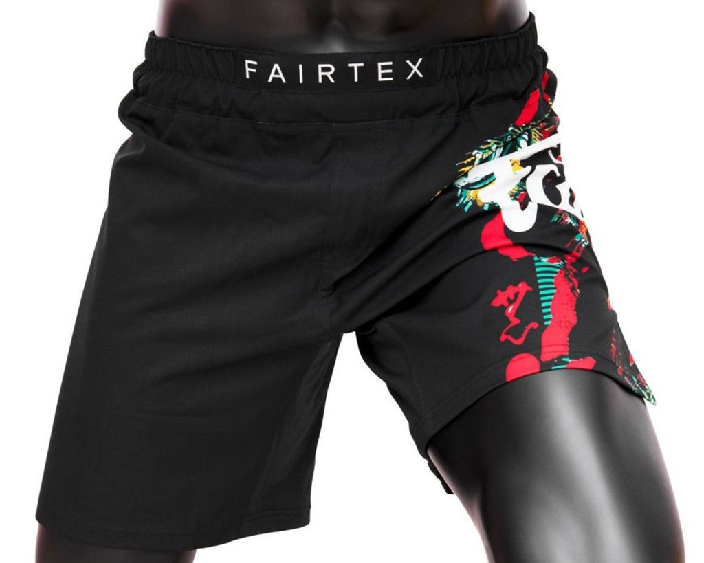 Fairtex Fight Shorts Wild AB13, Black