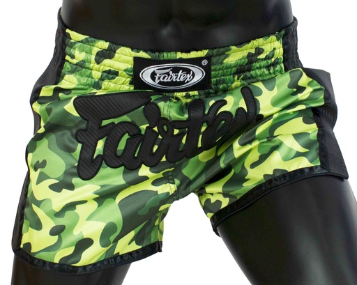 Fairtex Muay Thai Shorts BS1710, Camo-Green