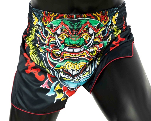 Fairtex Muay Thai Shorts BS1912 Kabuki, Black