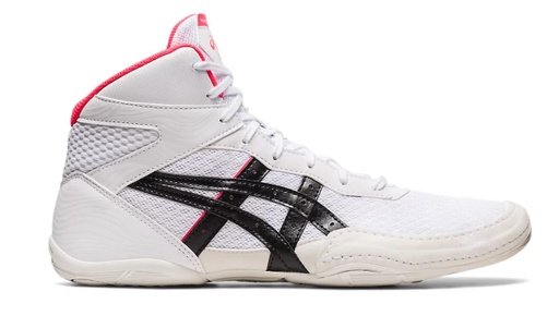 asics Wrestling Shoes Matflex 7, White-Black-Pink