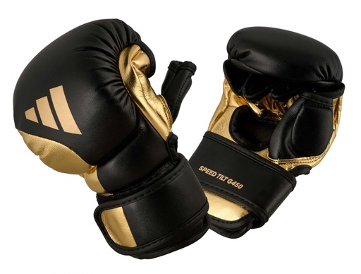 adidas MMA Gloves Sparring Speed Tilt 450, Black-Gold