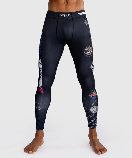 Venum Compression Pants X Tekken 8 Paul Phoenix, Black