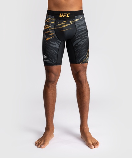 Venum Compression Shorts UFC Fusion Authentic Fight Night Champion, Schwarz-Gold