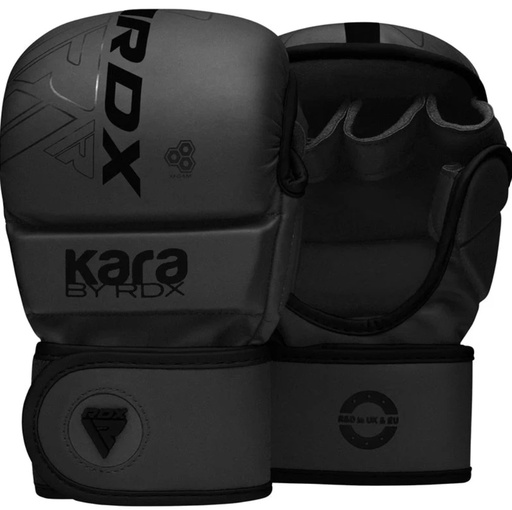 RDX MMA Gloves Sparring F6 Kara, Black