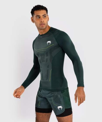 Venum Rash Guard Technical 3.0, Wald-Grün