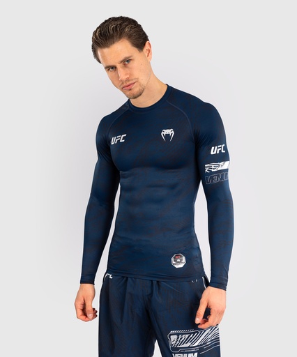 Venum Rash Guard UFC Fusion Fight Week Performance, Dunkelblau