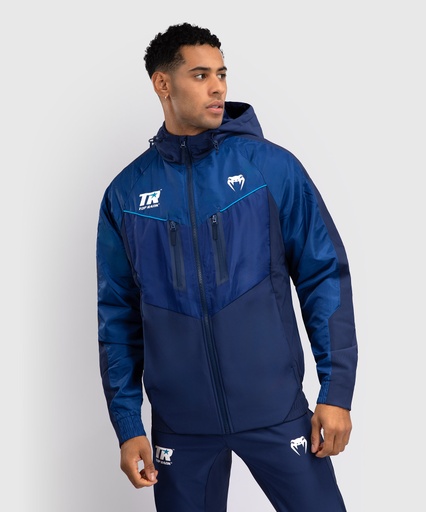 Venum Zip Hoodie X Top Rank, Blau