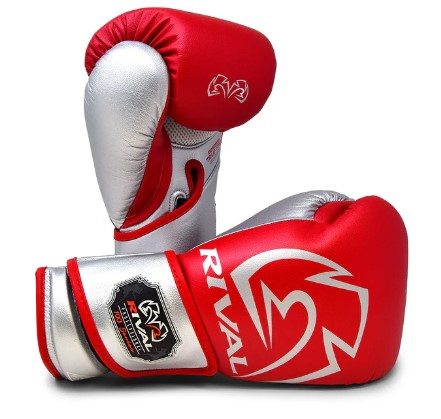 Rival Heavy Bag Gloves RB100 Professional, Red-Silver