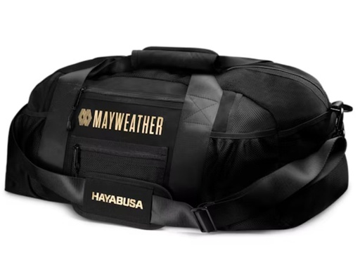 [MW-STM-S-GO] Hayabusa Gym Bag Mayweather Mesh, Black-Gold