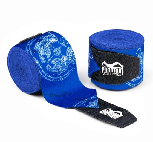 [PHWR2763-B-4] Phantom Boxbandagen Sak Yant 4m, Blau