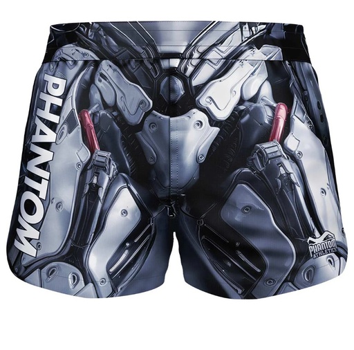 Phantom Fight Shorts Fusion-R Robotic, Schwarz