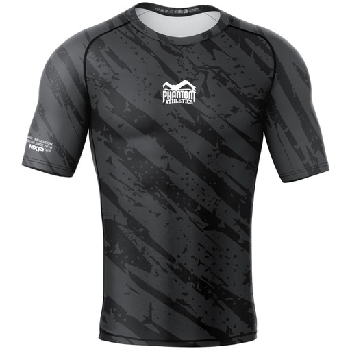 Phantom Rash Guard Evo Camo Tiger, Schwarz-Grau